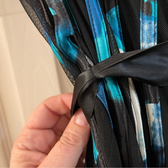 J.R. Nites Striped Midi Dress with Belt, 22W - Picture 10 of 15